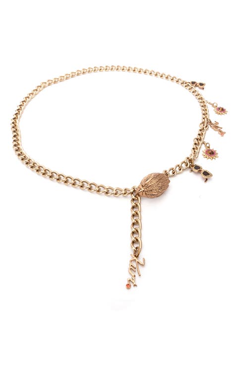 Sun Charm Chain Belt