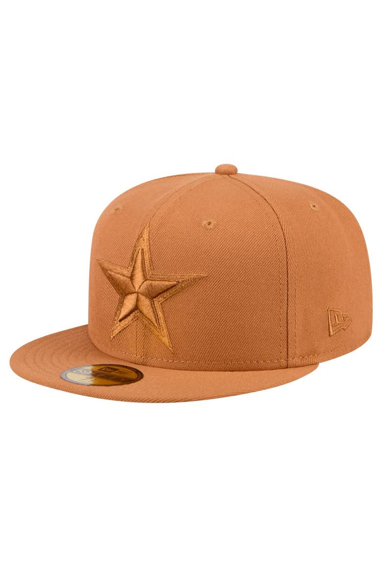 Men's New Era Brown Dallas Cowboys Tonal Color Pack 59FIFTY Fitted Hat, Main, color, Brown