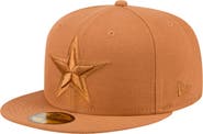 New Era Men's New Era Brown Dallas Cowboys Tonal Color Pack 59FIFTY Fitted Hat