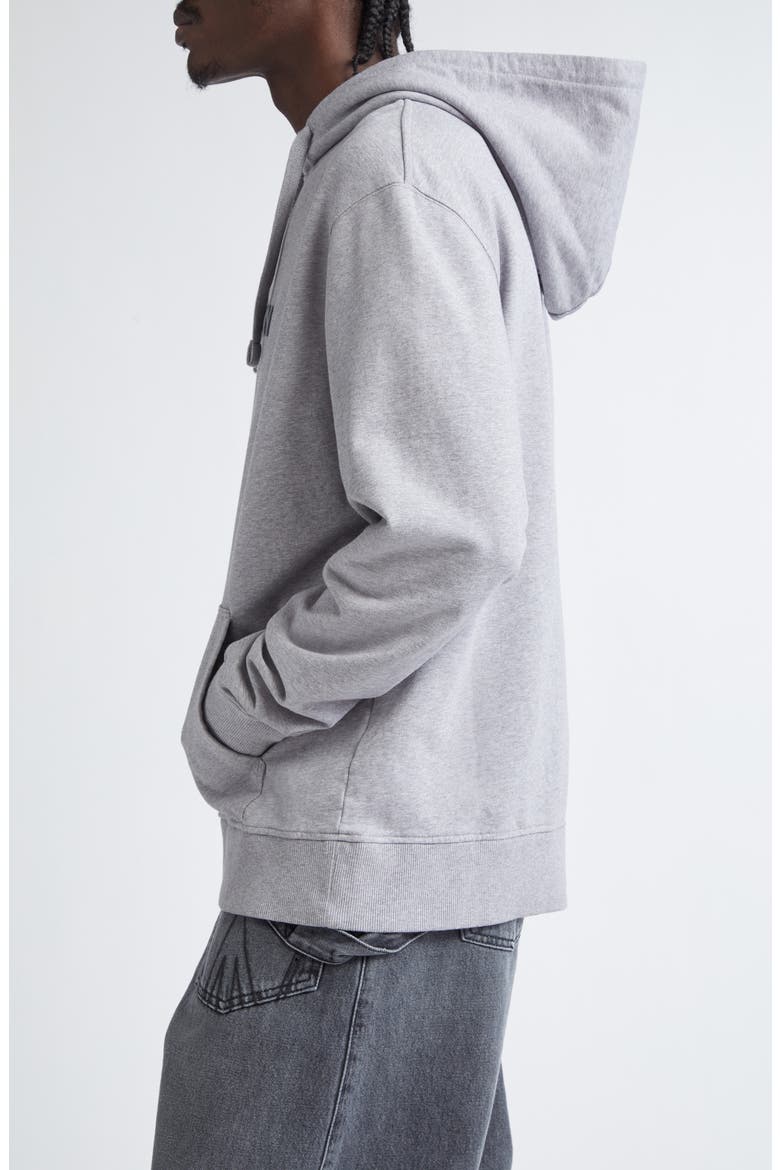 Logo Embroidered Hoodie, Alternate, color, GREY MELANGE