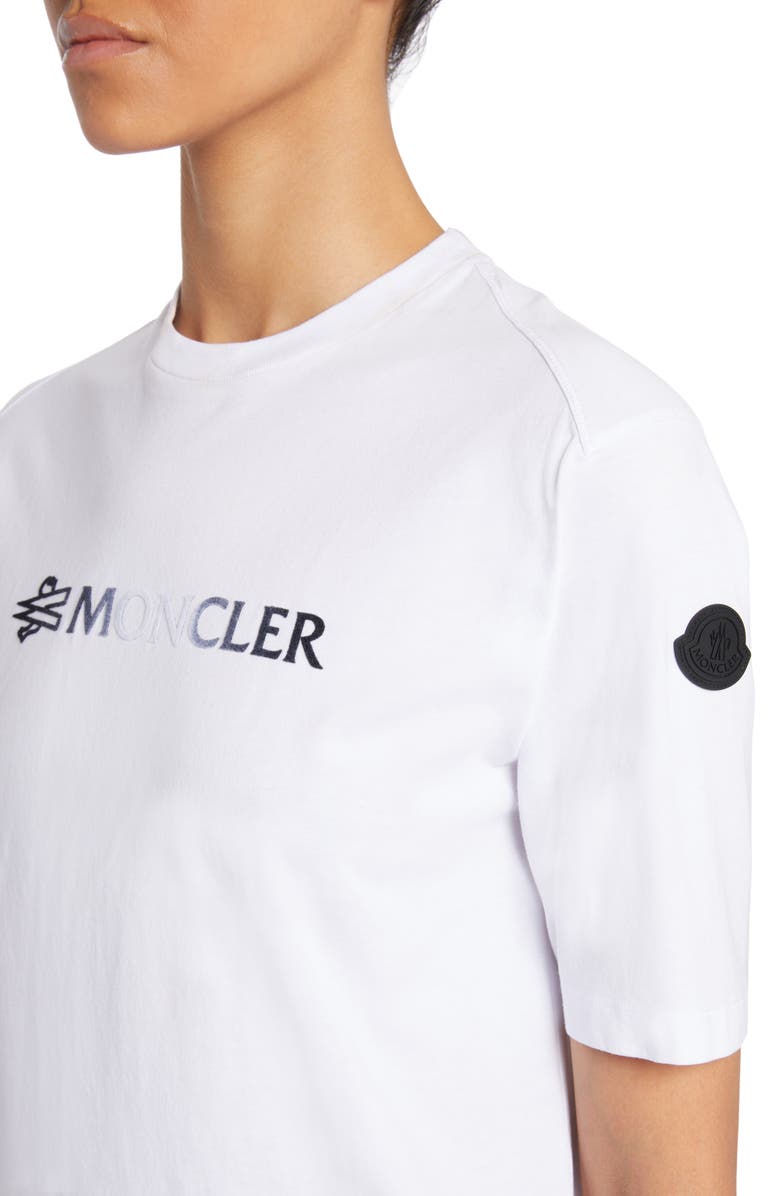 Moncler Logo Graphic T-Shirt, Alternate, color, 