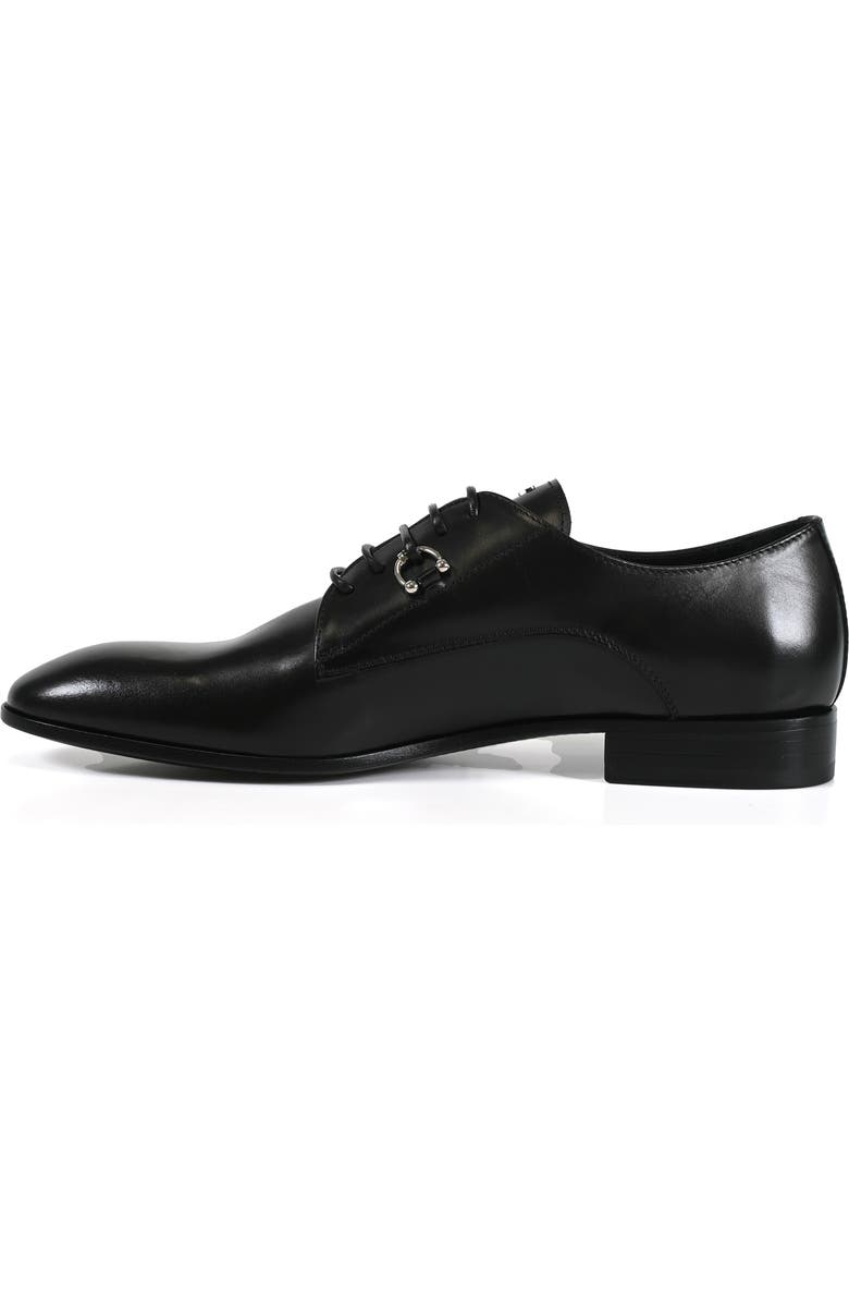 JOHN RICHMOND Plain Toe Derby, Alternate, color, Black
