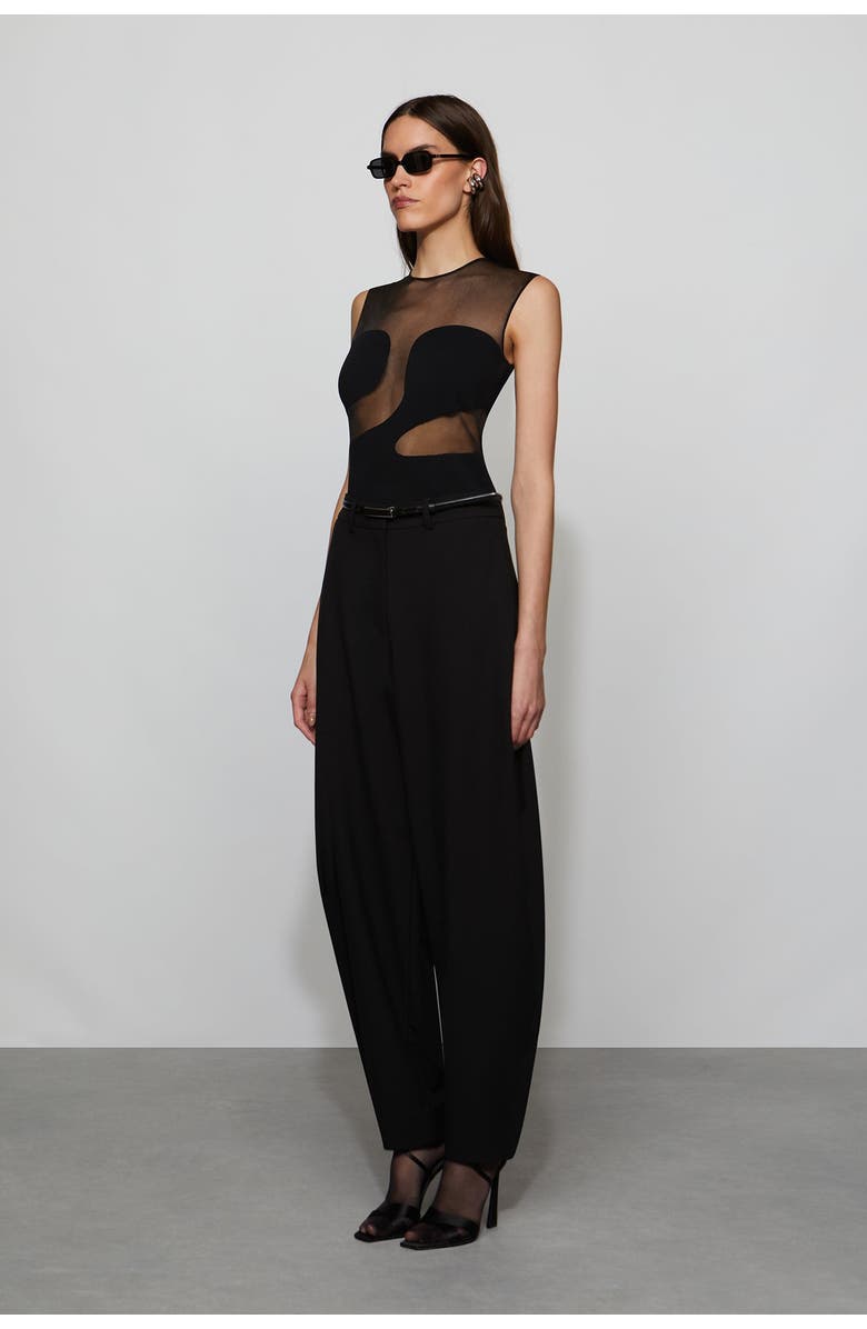 Et Ochs Frankie Knit Top, Alternate, color, Black