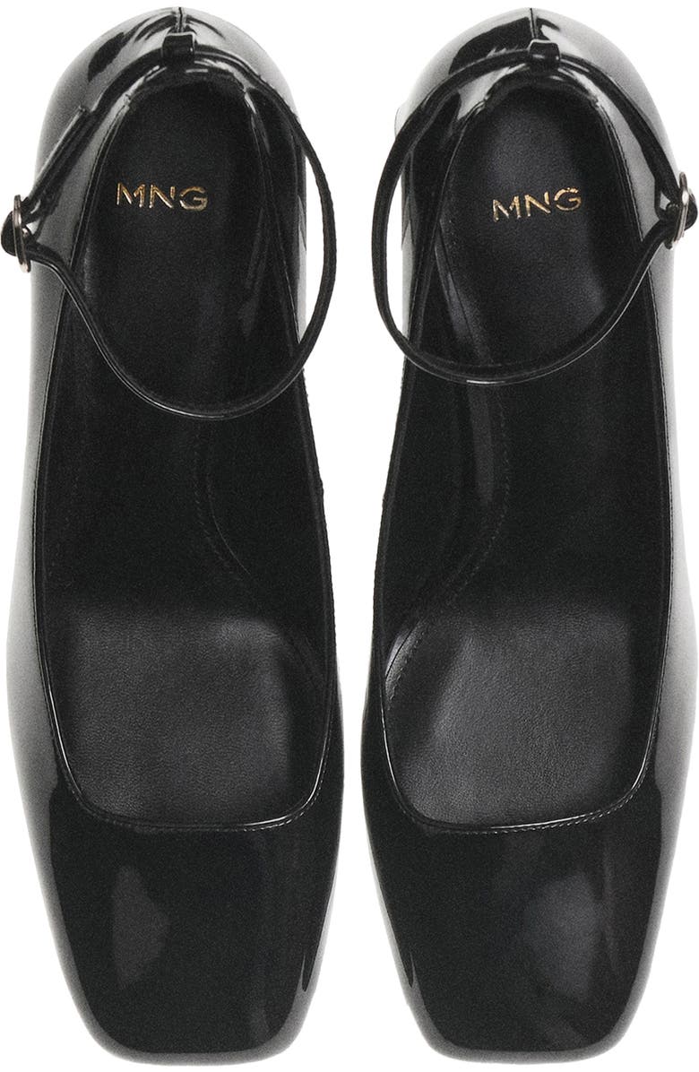 MANGO Ankle Strap Pump, Alternate, color,