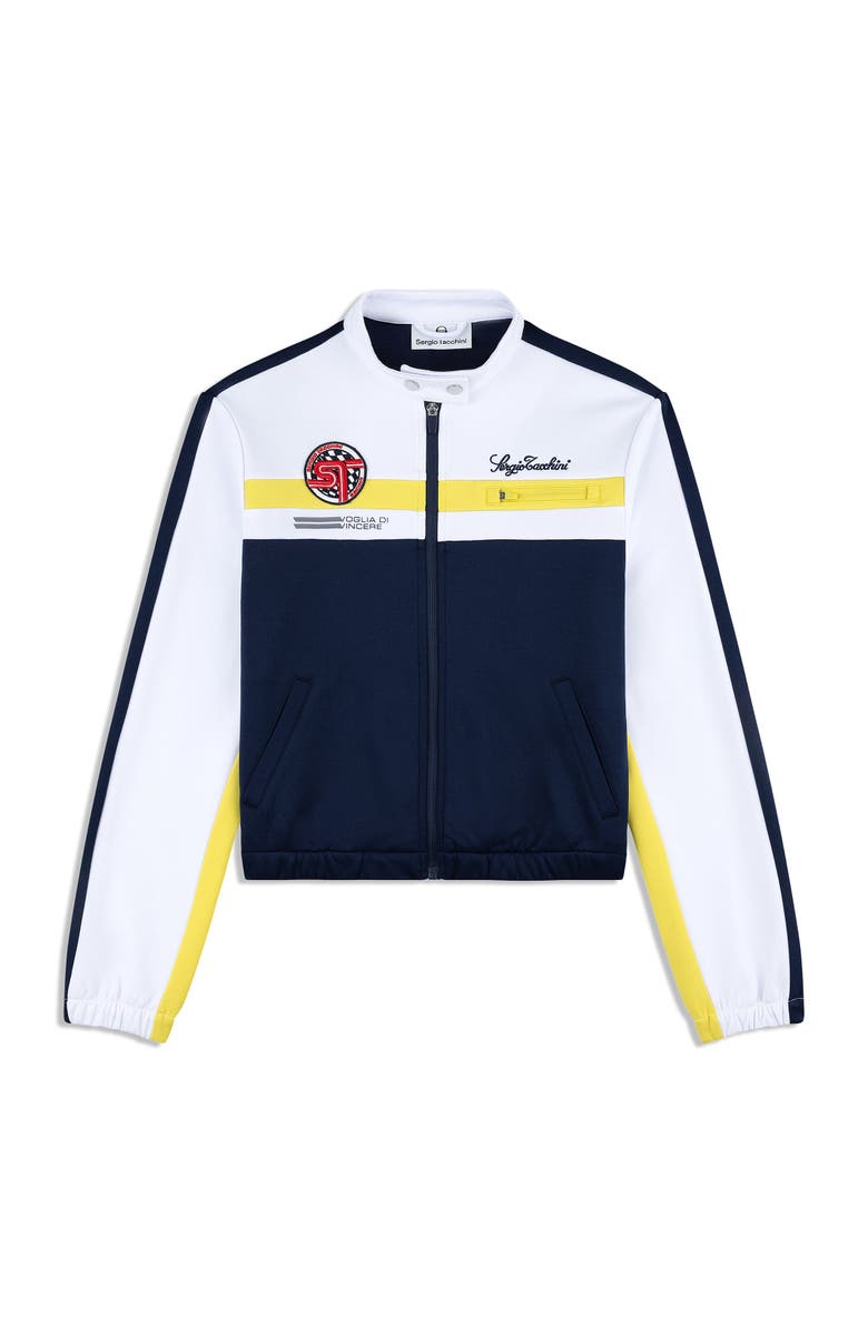 Sergio Tacchini Women's Corsa Track Jacket, Alternate, color, Maritime Blue