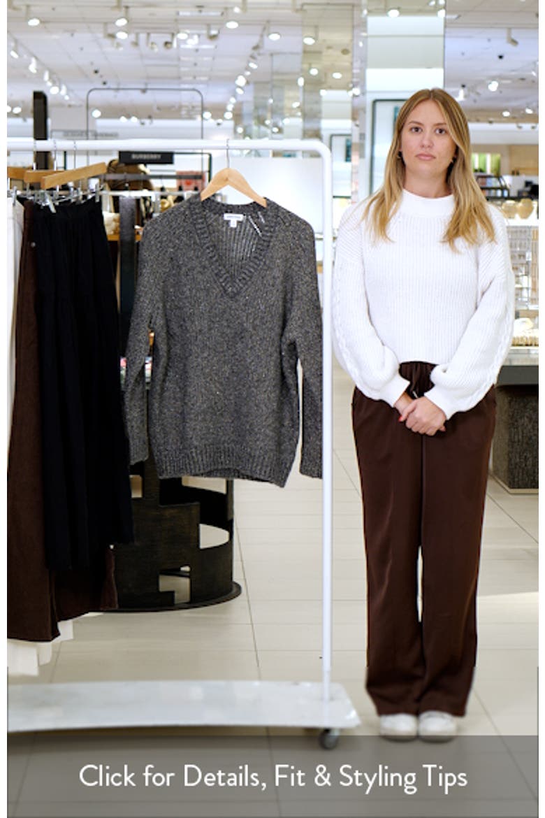 Sparkle V-Neck Sweater video