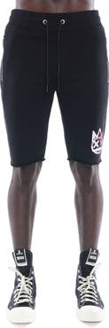Cult of Individuality Graphic Cotton Sweat Shorts