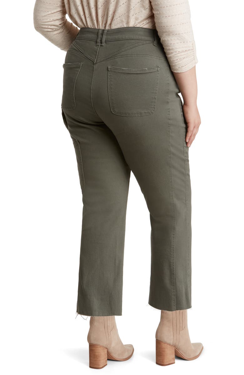 Wit & Wisdom 'Ab'Solution Skyrise Raw Hem Barely Bootcut Jeans, Alternate, color,