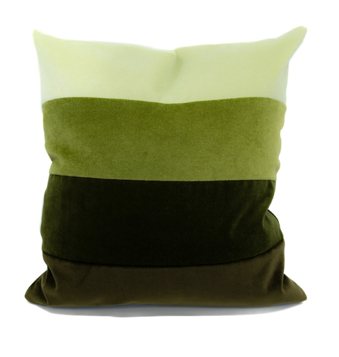 Velvet Ombre Throw Pillow