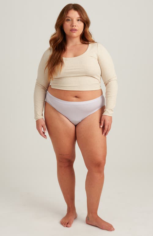 Saalt Period & Leakproof High Absorbency Comfort Briefs In Purple