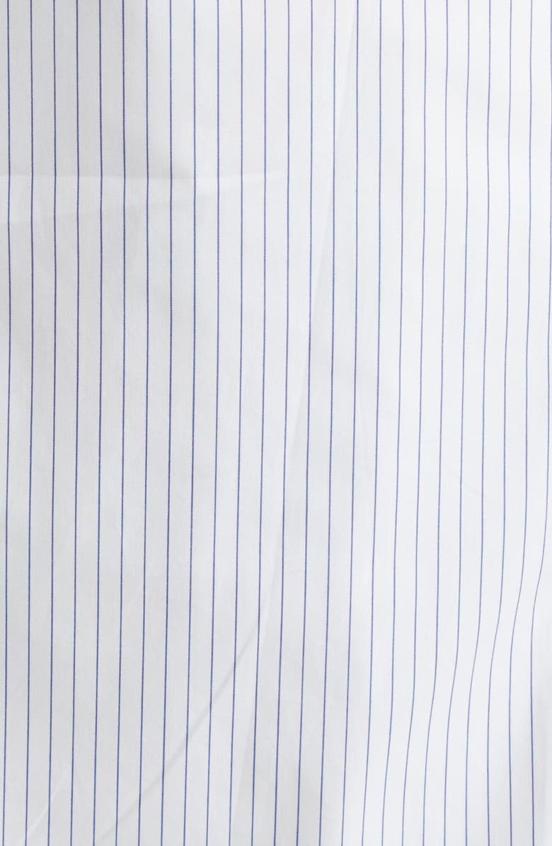 EENK Stripe Lace Trim Cotton Skirt, Alternate, color, Ivory/ Black