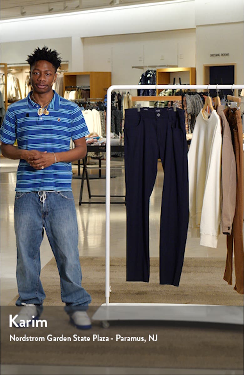 Courage Straight Leg Stretch Five-Pocket Pants, sales video thumbnail