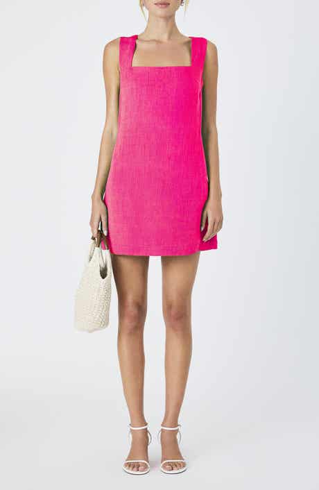 French Connection Birdie Square Neck Minidress