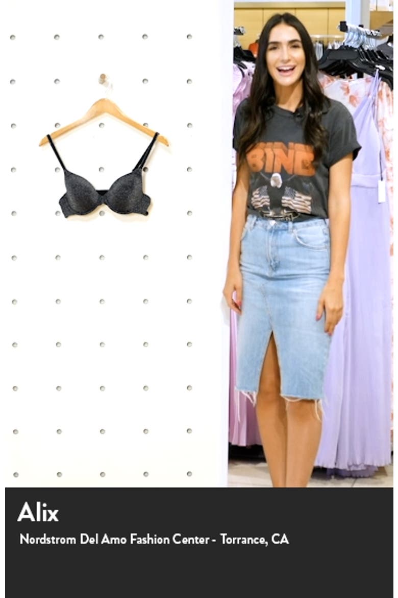 Future Foundation Sparkle Underwire T-Shirt Bra video