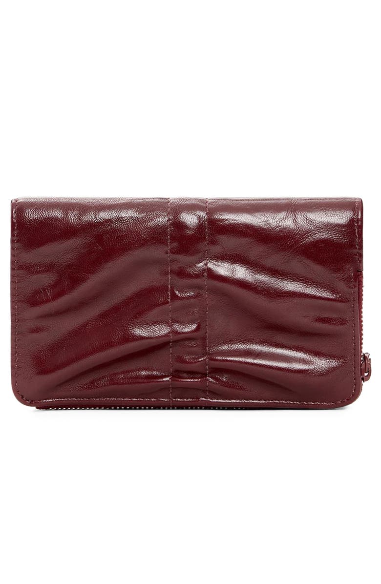 Desigual Medium Bow Detail Faux Leather Wallet, Alternate, color, 