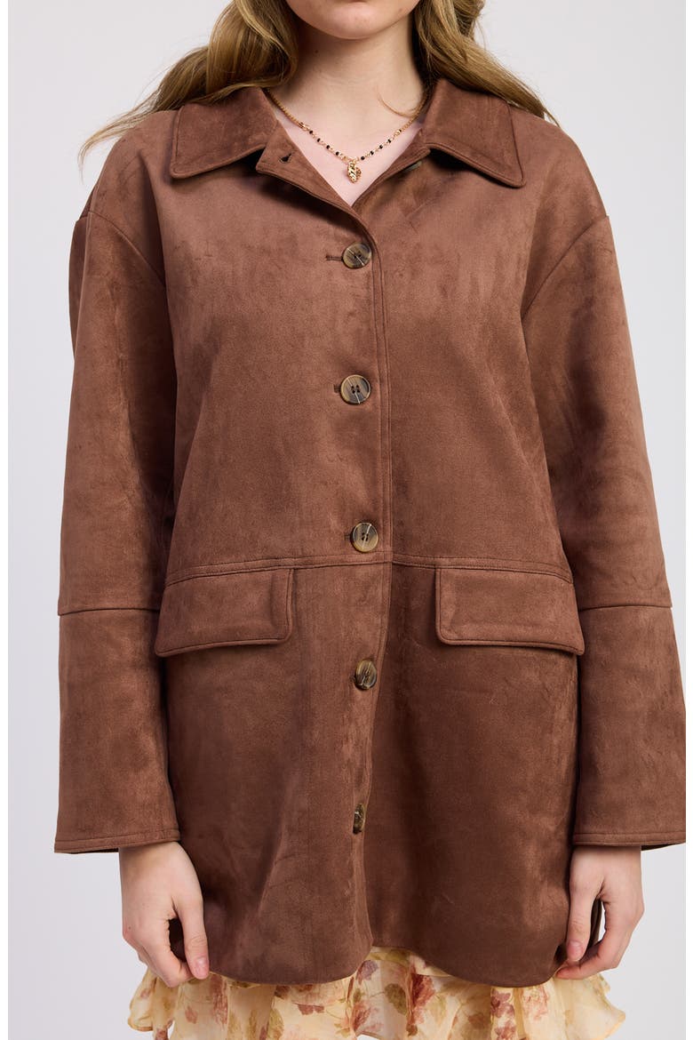 Cordelia Oversize Jacket, Alternate, color, MOCHA