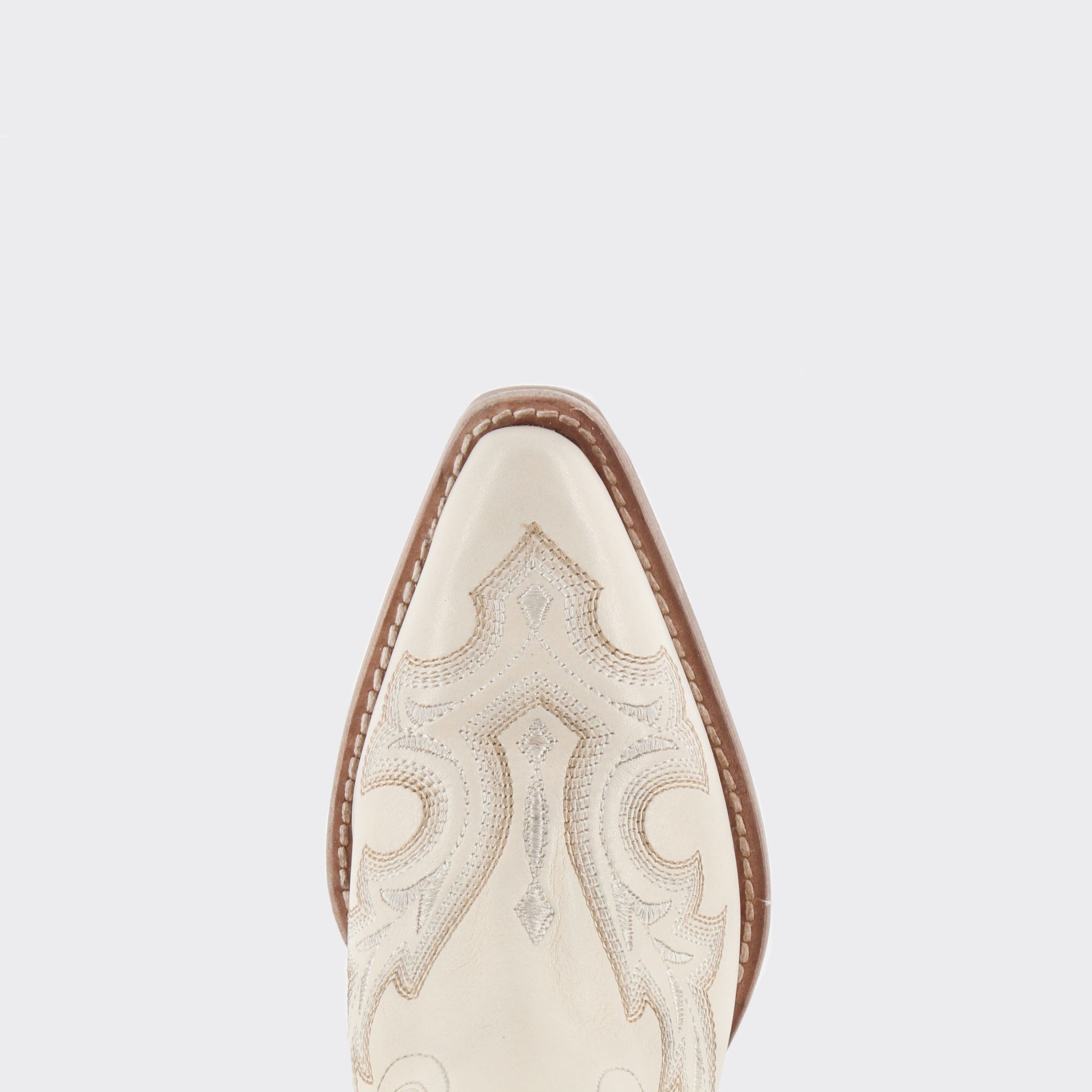 Buck & Brana Samira Leather Boots, Alternate, color, Ivory