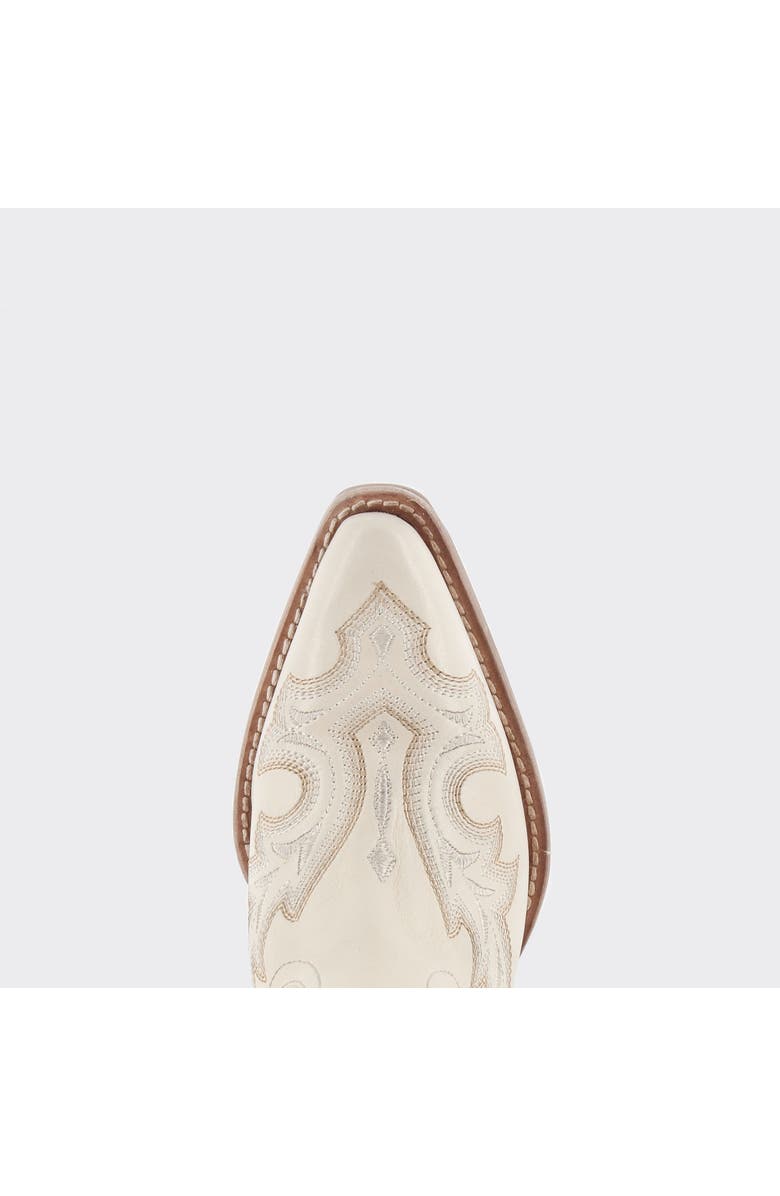 Buck & Brana Samira Leather Boots, Alternate, color, Ivory