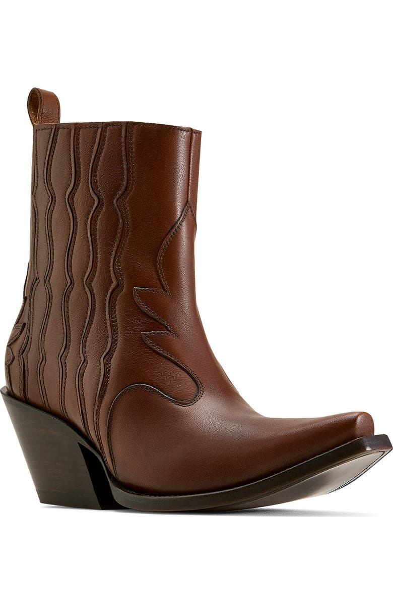 Ariat Jade X Toe Cowyboy Boot, Main, color, Vintage Amberwood