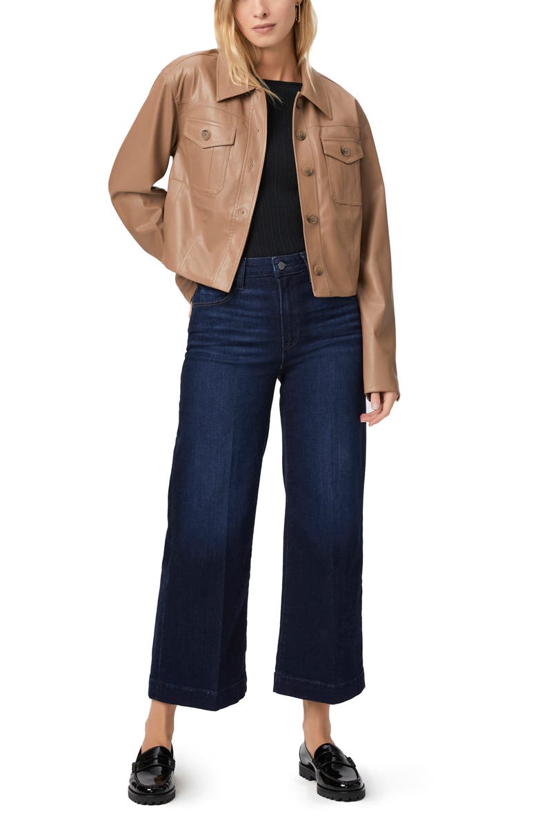 PAIGE Fenwick Faux Leather Jacket, Alternate, color, 