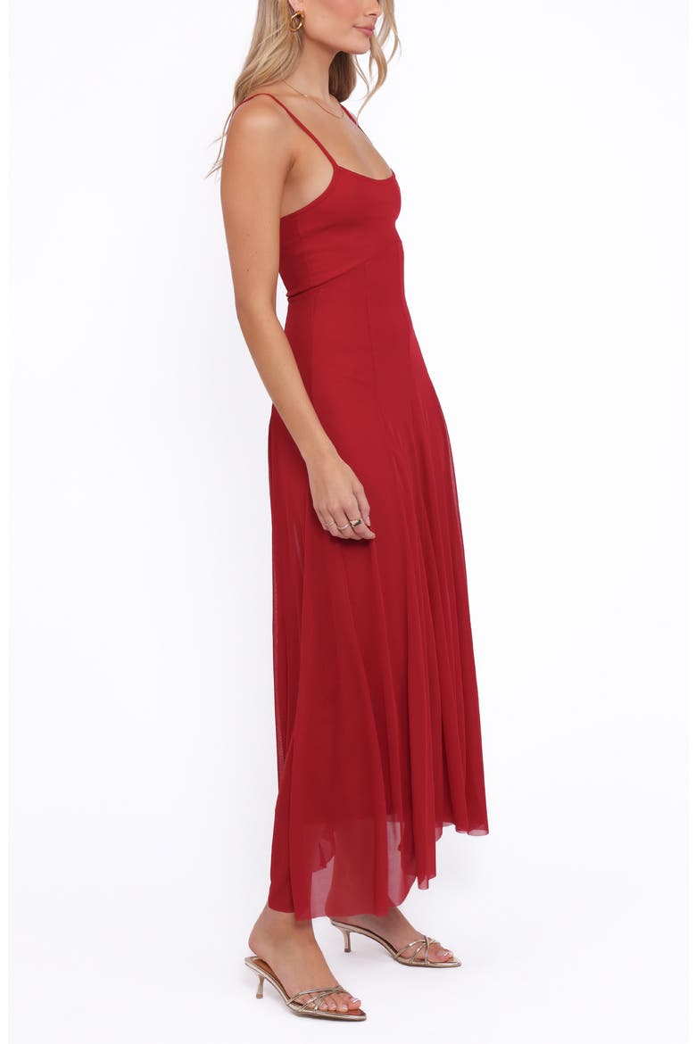 Robbie Maxi Dress, Alternate, color, RED