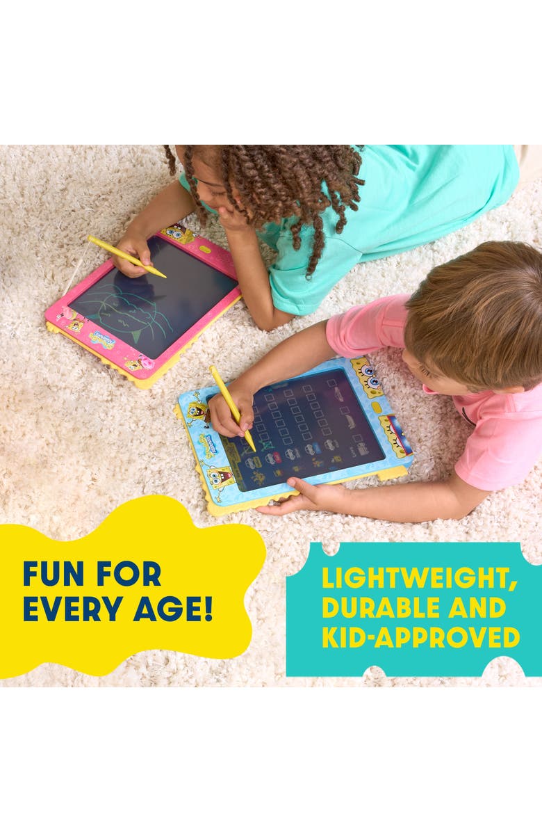 JitteryGit Spongebob Lcd Doodle Writing Tablet, Alternate, color, Blue