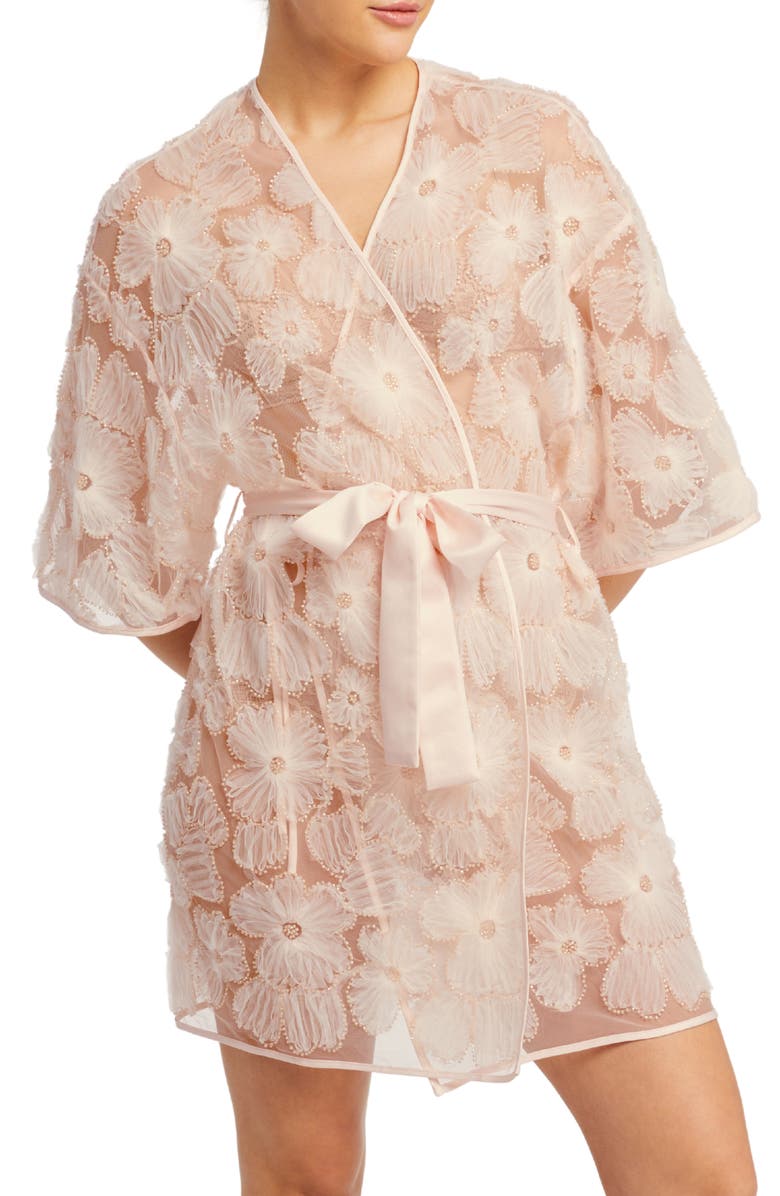 Rya Collection Cyprus 3D Floral Robe, Main, color,