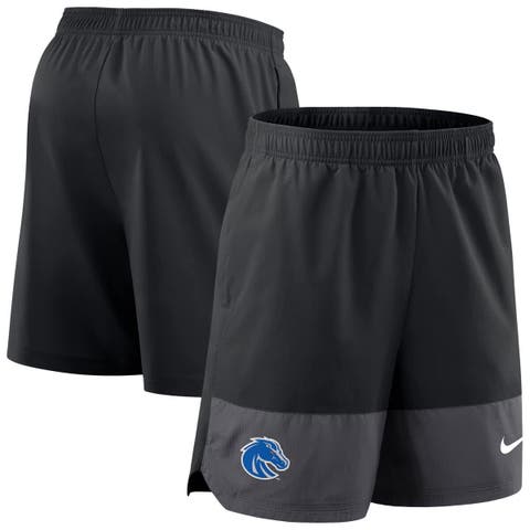 Men's Nike Black Boise State Broncos 2025 Sideline Performance Shorts
