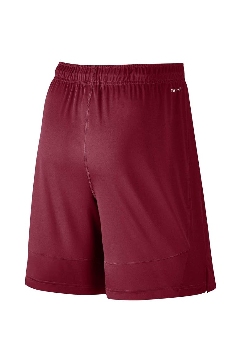Men's Nike Cardinal Arkansas Razorbacks College Primary Logo 2.0 Fly Performance Shorts, Alternate, color, Cardinal