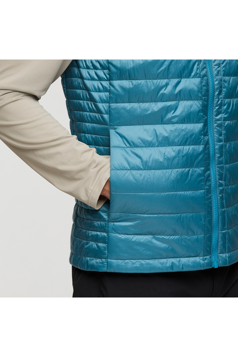 Capa Insulated Vest - Men's, Alternate, color, Drizzle