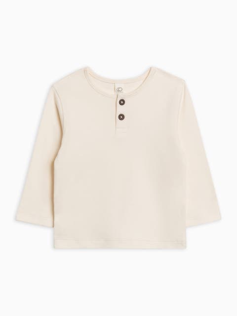 Organic Reef Long Sleeve Henley (Baby)