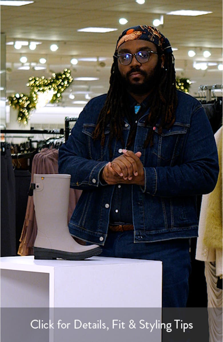 Amanda II Tall Waterproof Rain Boot, sales video thumbnail