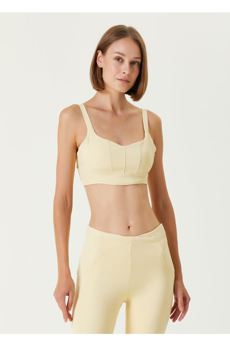 Bra With Stitch Detail, Alternate, color, Chino Green