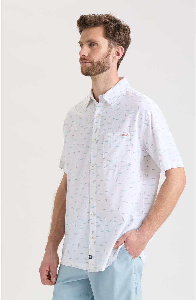 Salt Life Shark Bait Short Sleeve Shirt, Alternate, color,