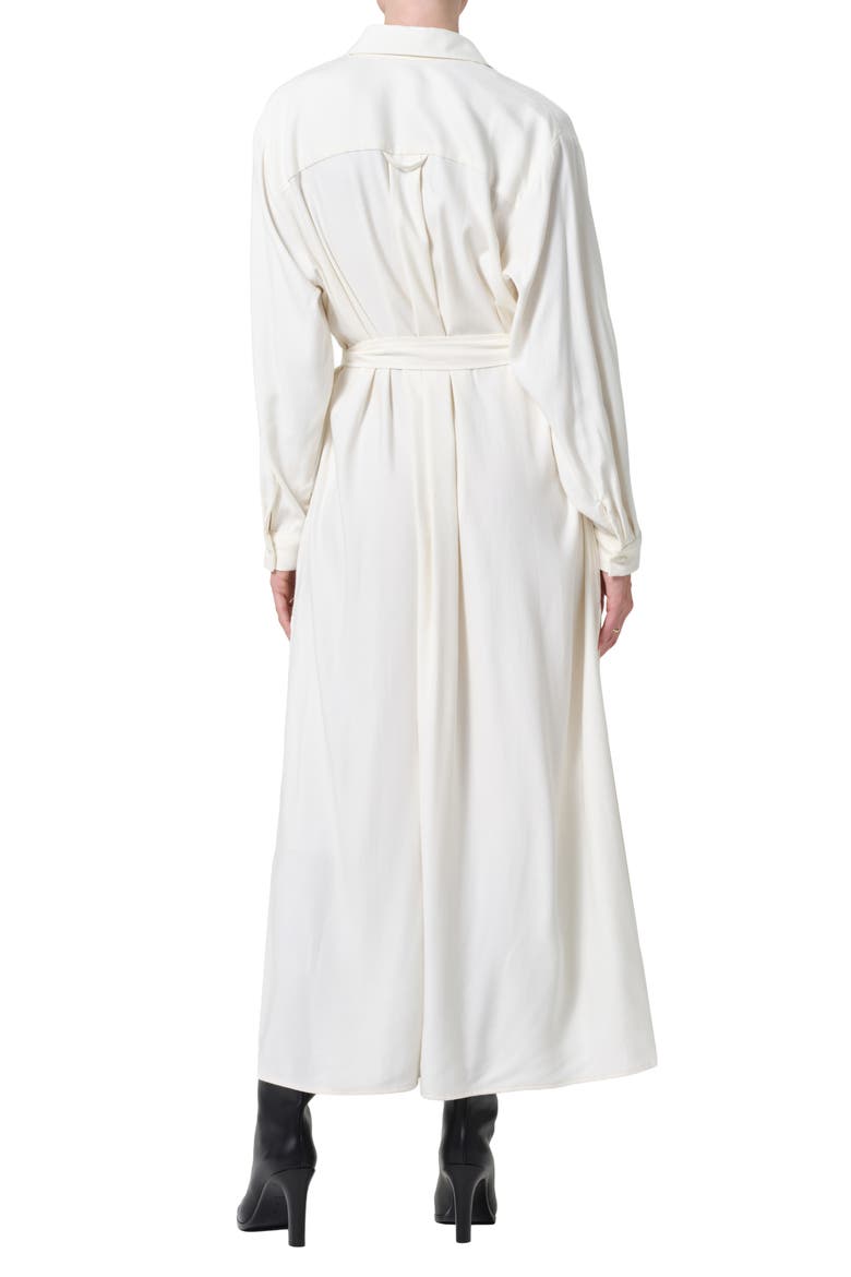 Camilla Long Sleeve Maxi Shirtdress, Alternate, color, MOONLIGHT