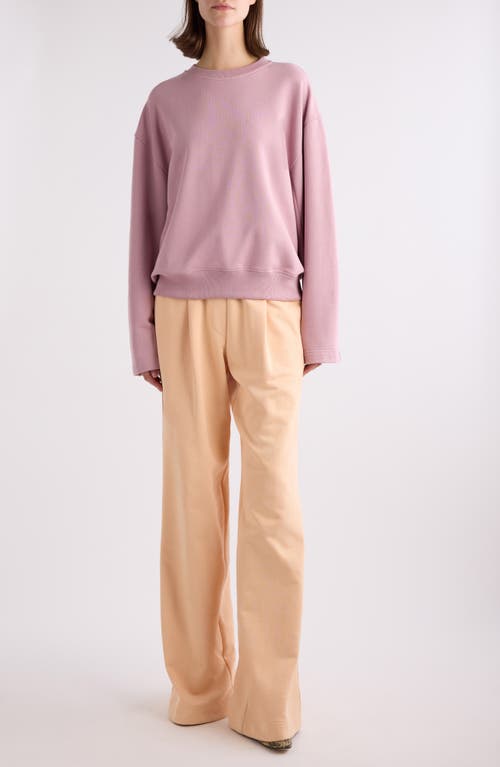 Dries Van Noten Snap Sleeve Sweatshirt In Pink