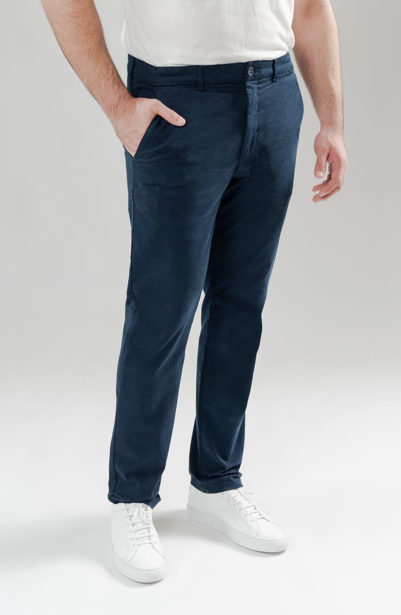 BRISK Ultraflex Slim Chino, Alternate, color, Navy Blue