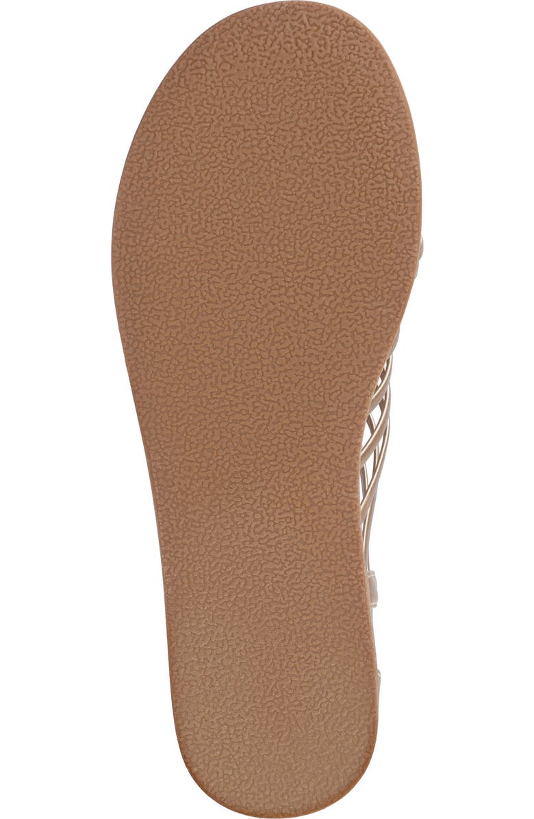 Journee Collection JOURNEE Delilah Sandal, Alternate, color, Champagne