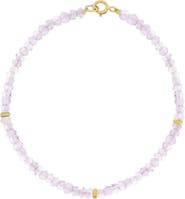 The Lovery Fine Jewelry Rose Quartz Bead Bracelet