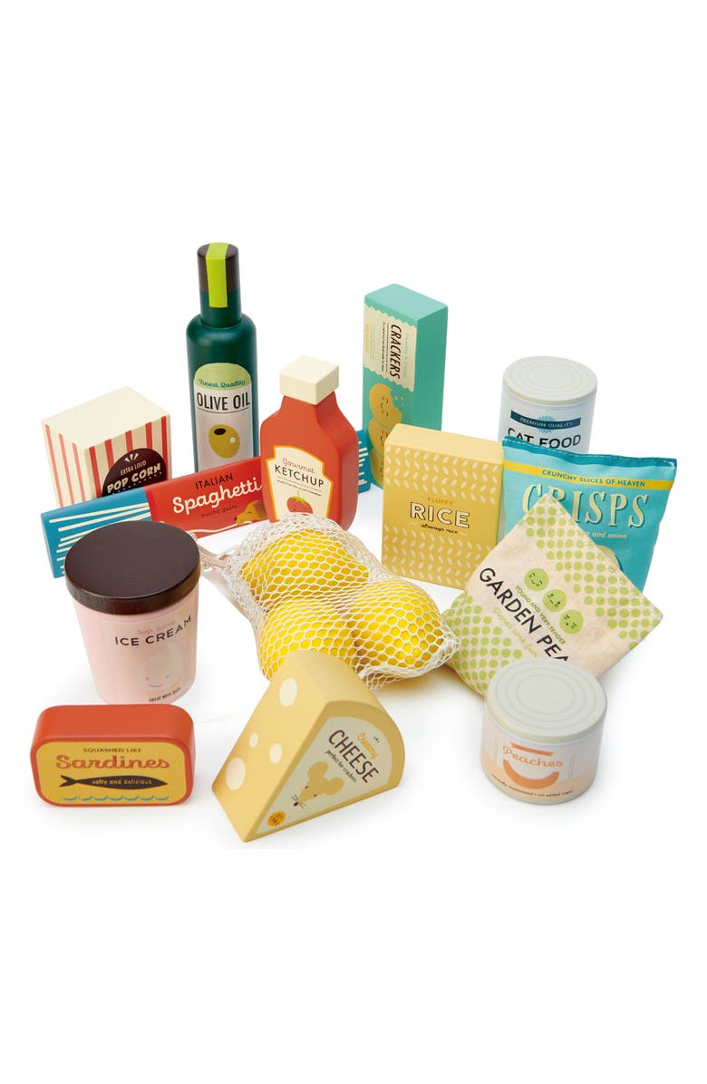 Tender Leaf Toys Supermarket Grocery Set, Main, color, Multi