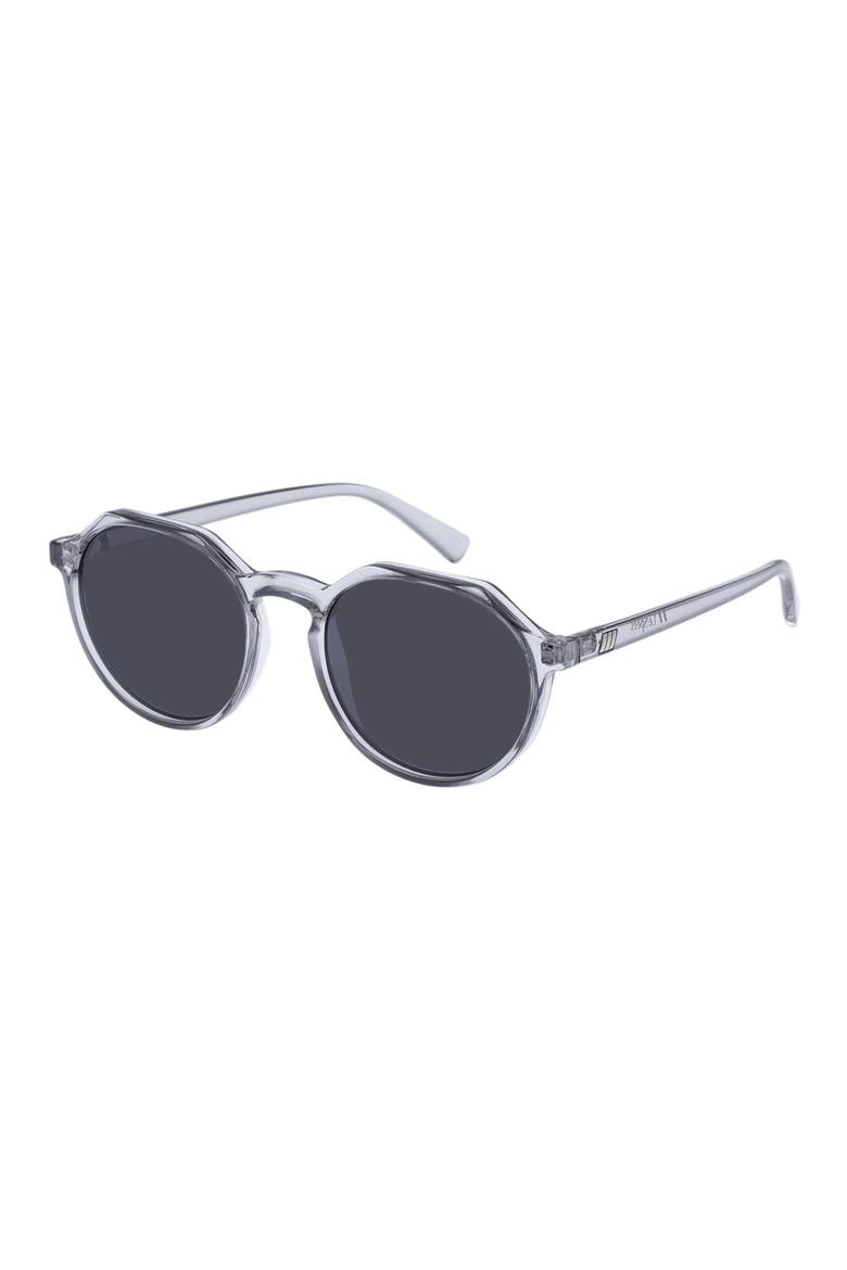 Speed of Night 51mm Round Sunglasses, Alternate, color, PEWTER