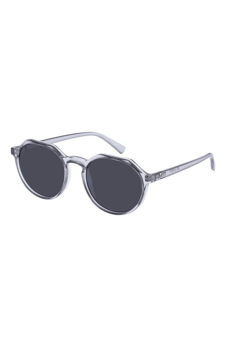 Le Specs Speed of Night 51mm Round Sunglasses, Alternate, color, 