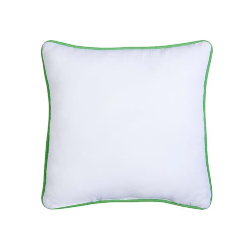 C & F Home C&f Home 3 Leaf Clover St. Patrick's Hooked Throw Pillow, 10" X 10" In Green