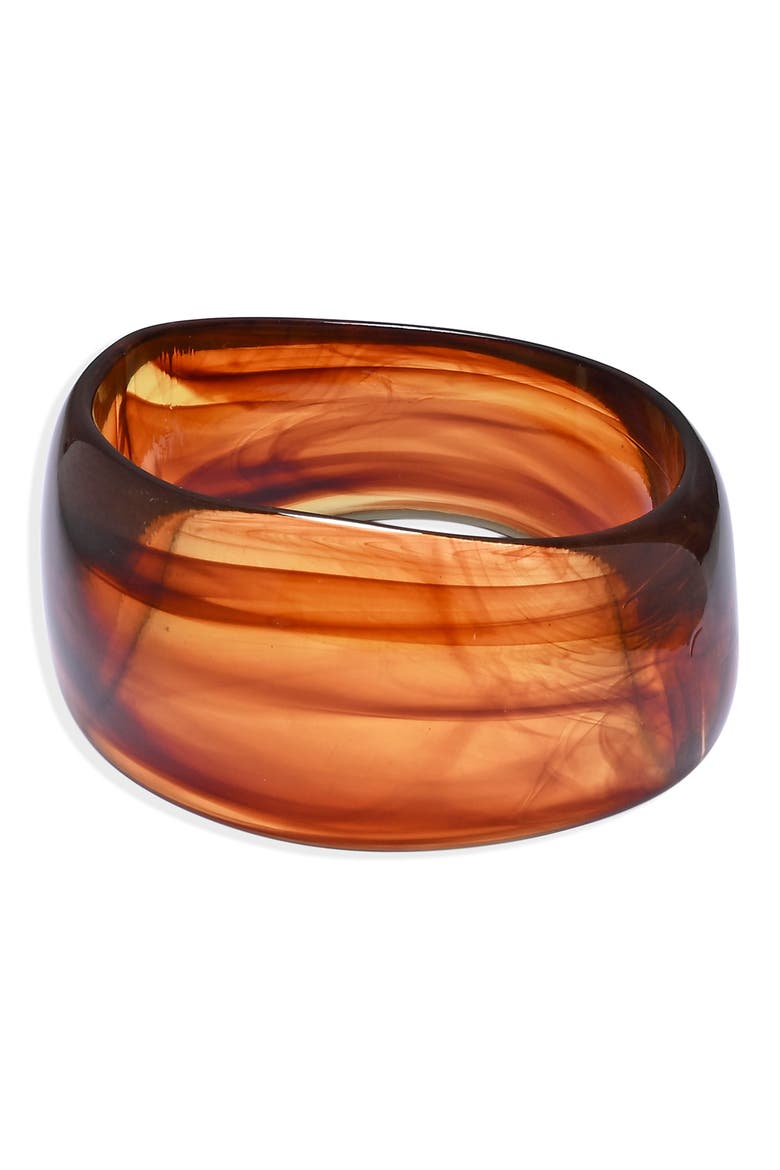 Amber Glow Set of 3 Bangles, Alternate, color, BROWN
