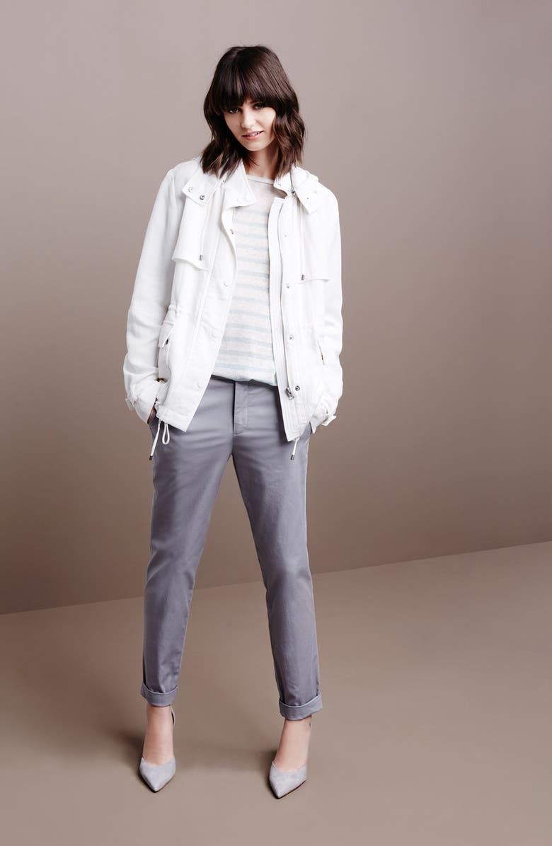 Vince 'Luxe' Short Anorak, Alternate, color, 