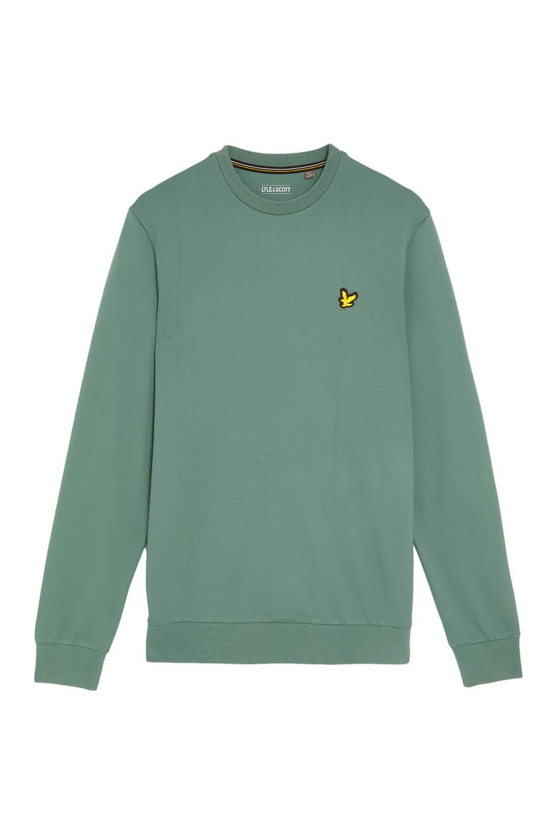 Crew Neck Long Sleeve Fly Fleece, Alternate, color, Silver Pine