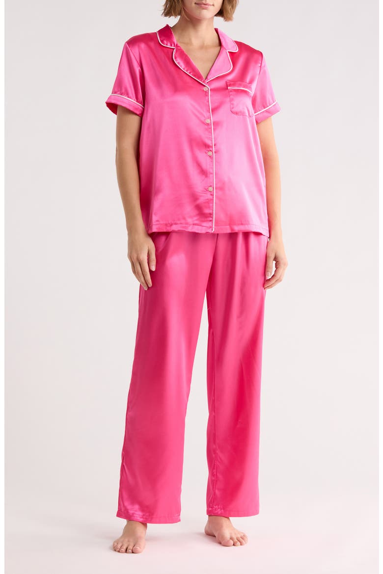 Ginnie Long Pajamas, Main, color, FUCHSIA PURPLE