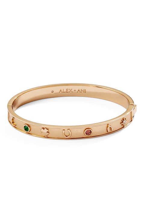 Lucky Hinge Bangle Bracelet