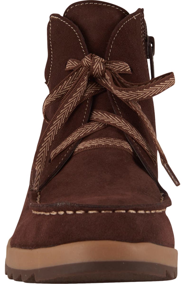 David Tate Sidra Bootie, Alternate, color, Brown Suede