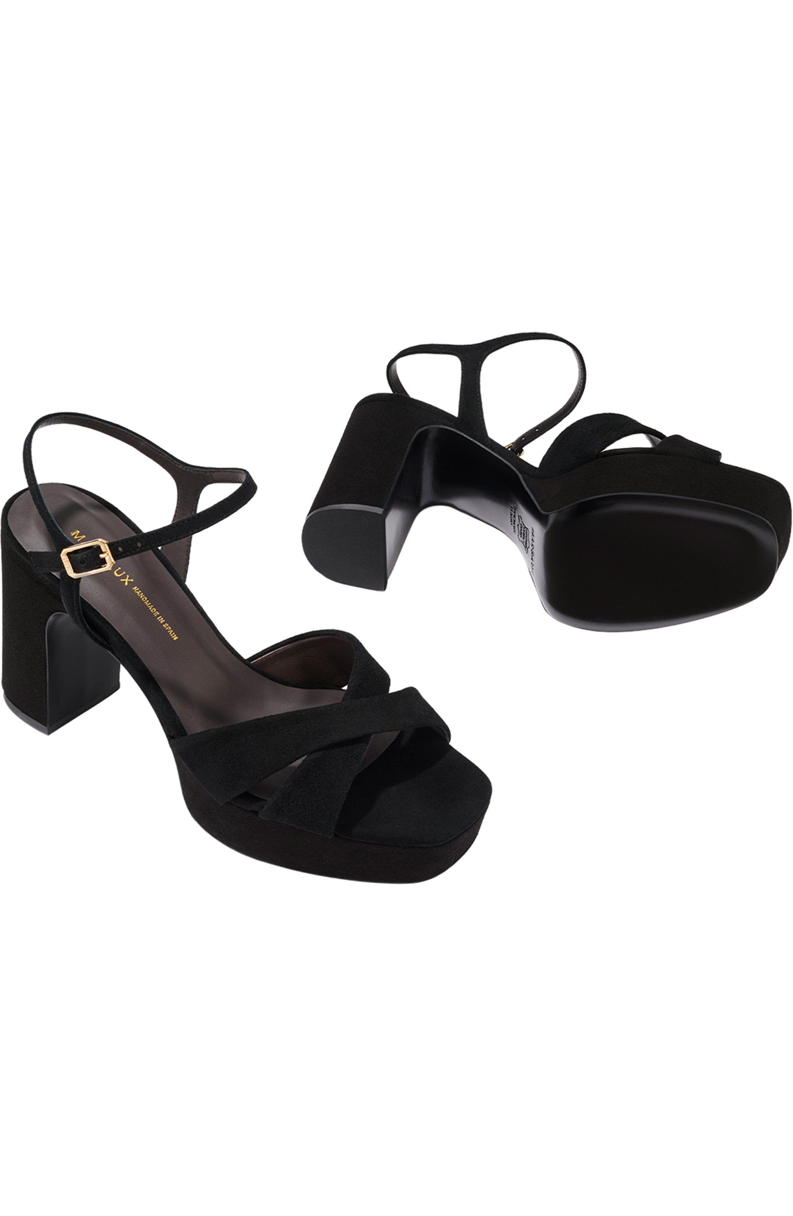 MARGAUX The Paloma Platform, Alternate, color, Black Suede